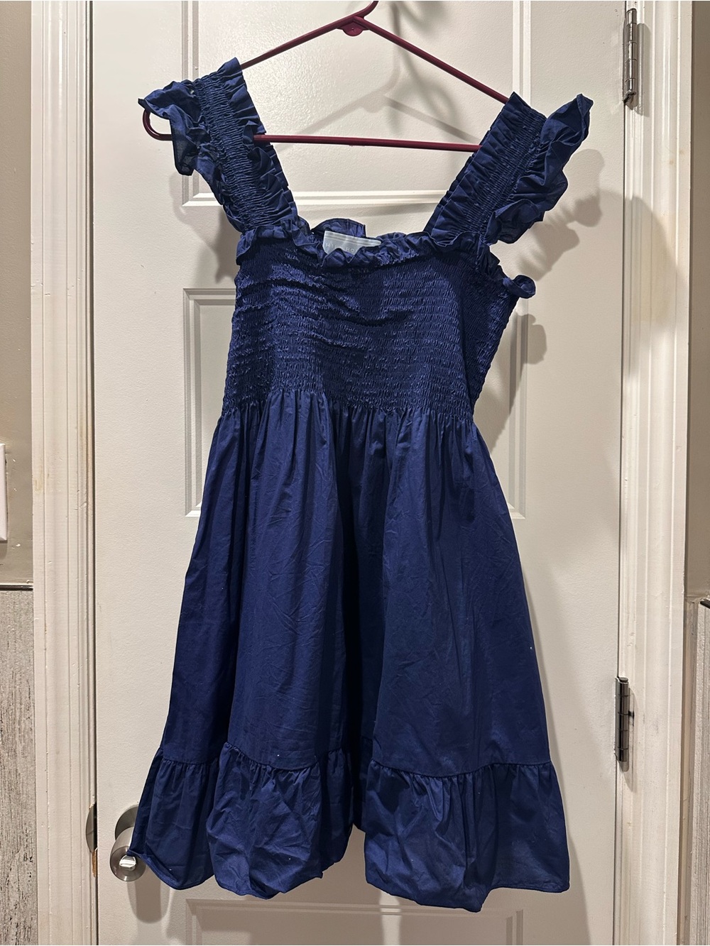 Hill House Elizabeth Nap Dress Navy Blue
